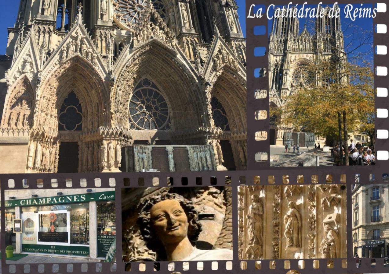 Bedinreims "Burgundy Bottle" 110M2 Exceptional, 4 Chambres Doubles, 2 Bain, Free Park & Wifi, Tout Equipe Kültér fotó